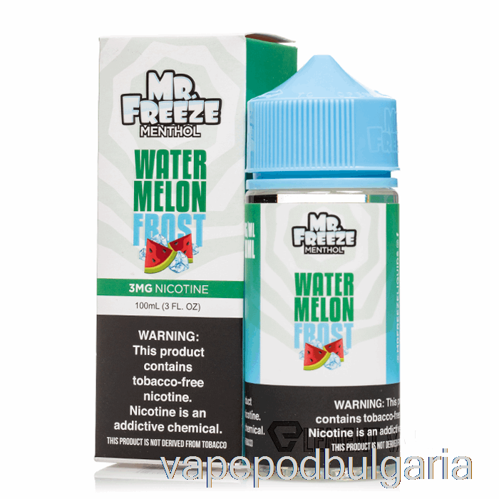 Vape Течности Watermelon Frost - Mr Freeze - 100ml 0mg